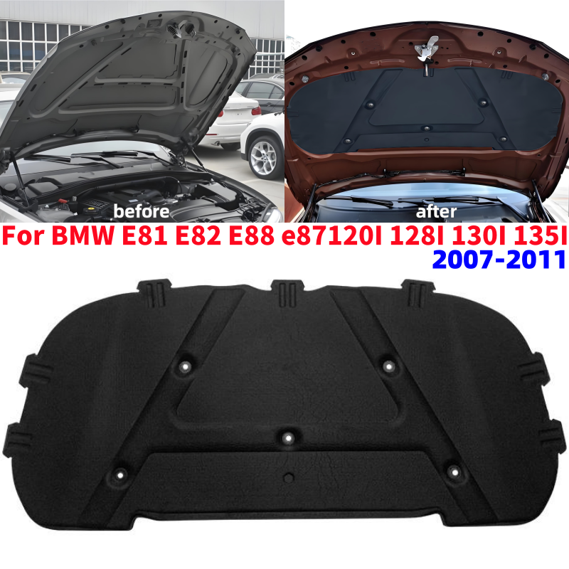 Sound Dampening Foam - Car Engine Hood Sound Heat Insulation