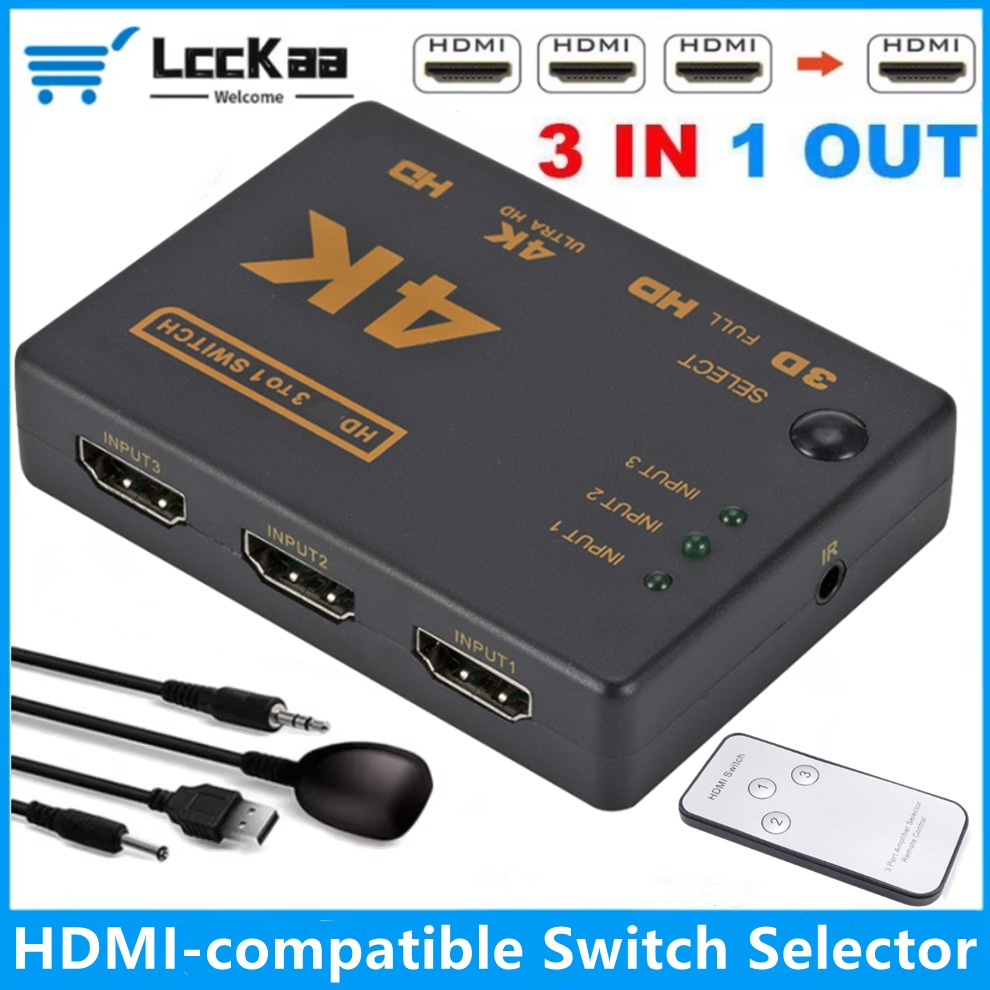 Esports Gaming Hub - 4K HDMI-compatible Switch Splitter With IR