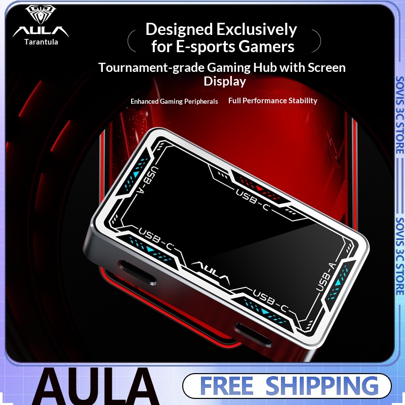 Esports Gaming Hub - AULA USB Hub 8K Desktop Docking