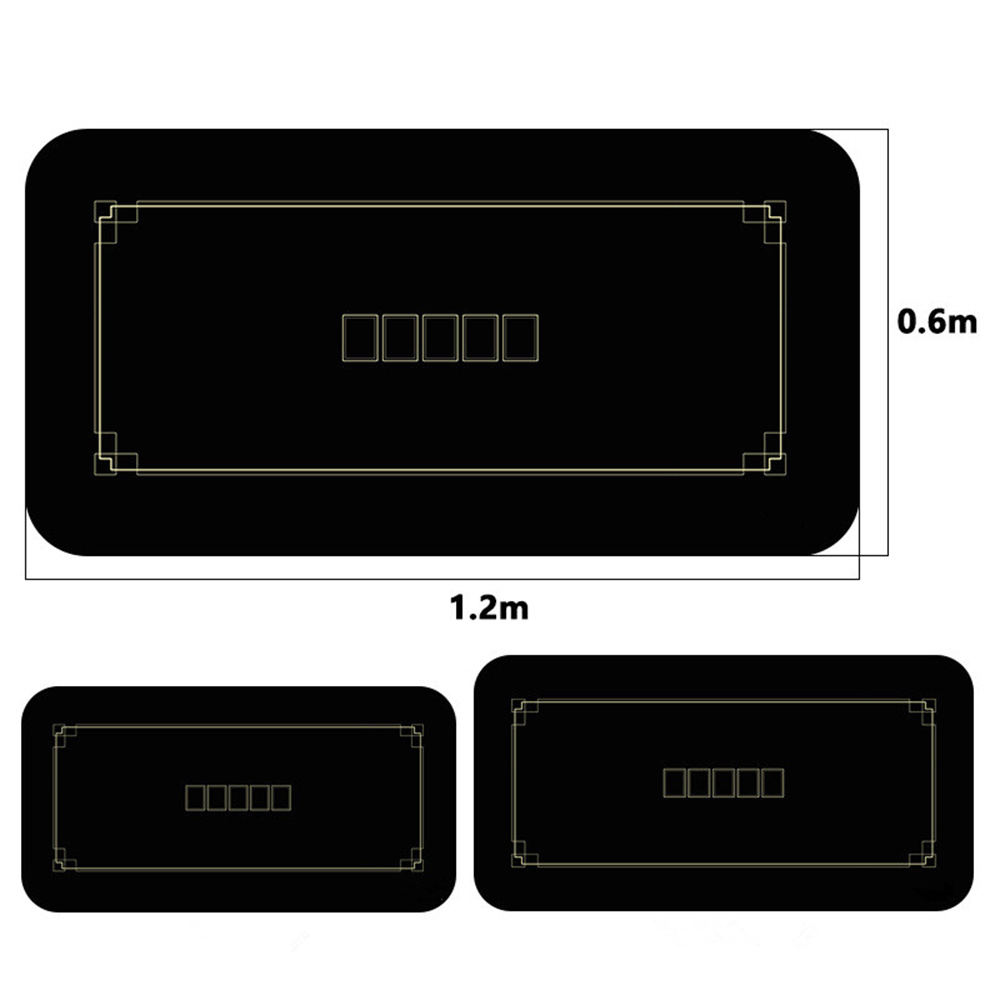 Esports Gaming Desk - Rubber Tablecloth Poker Table Mat Texas