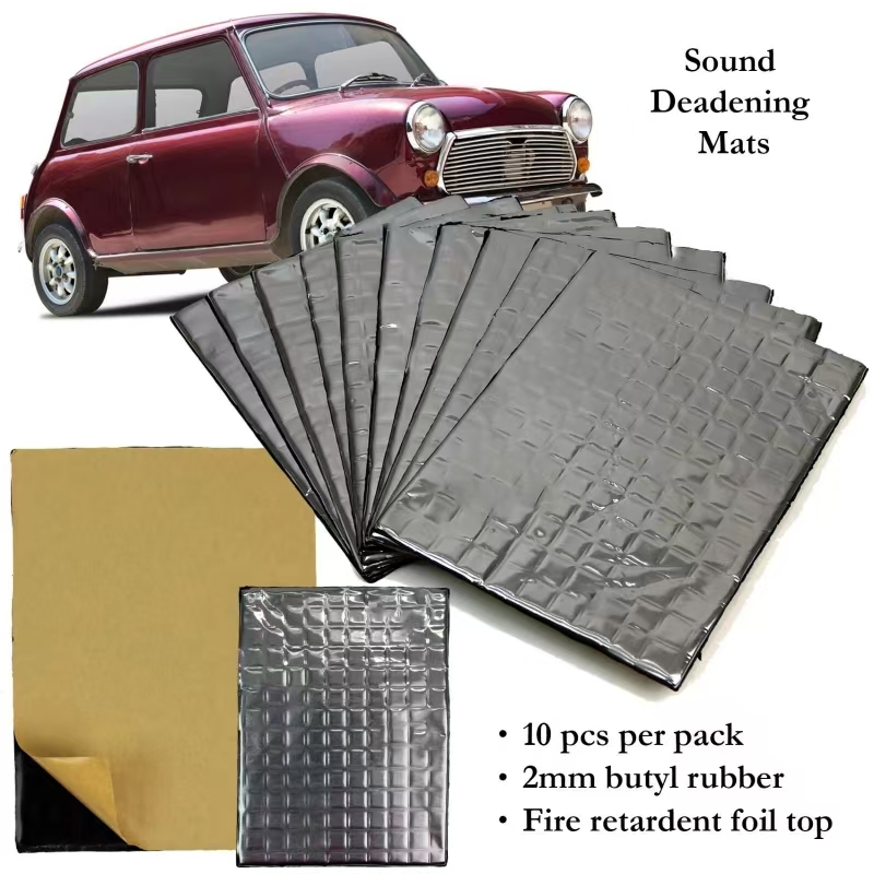 10Pcs Car Sound Mat Insulation - مراجعة Sound Dampening Foam وسعره