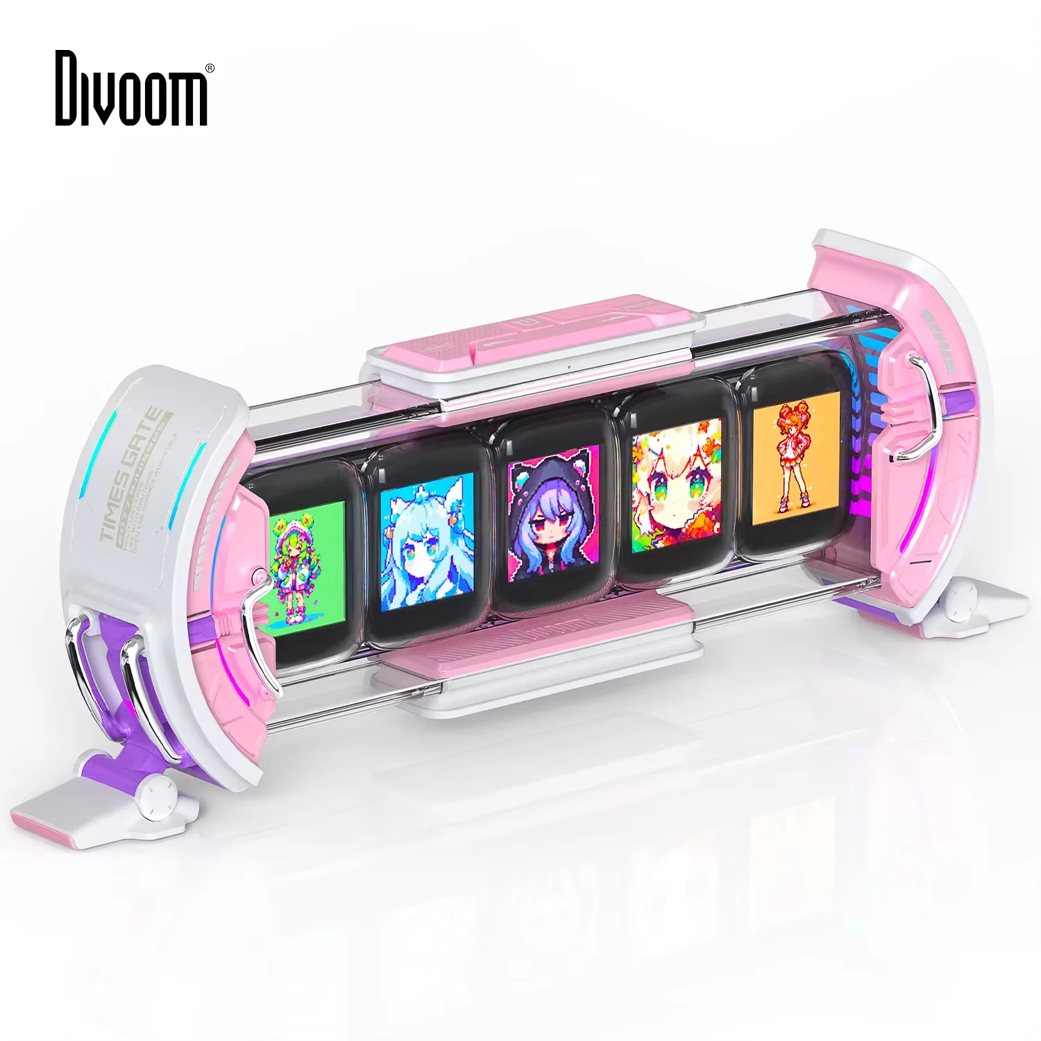 Divoom Times Gate Cute Gaming  - مراجعة Esports Gaming Monitor وسعره