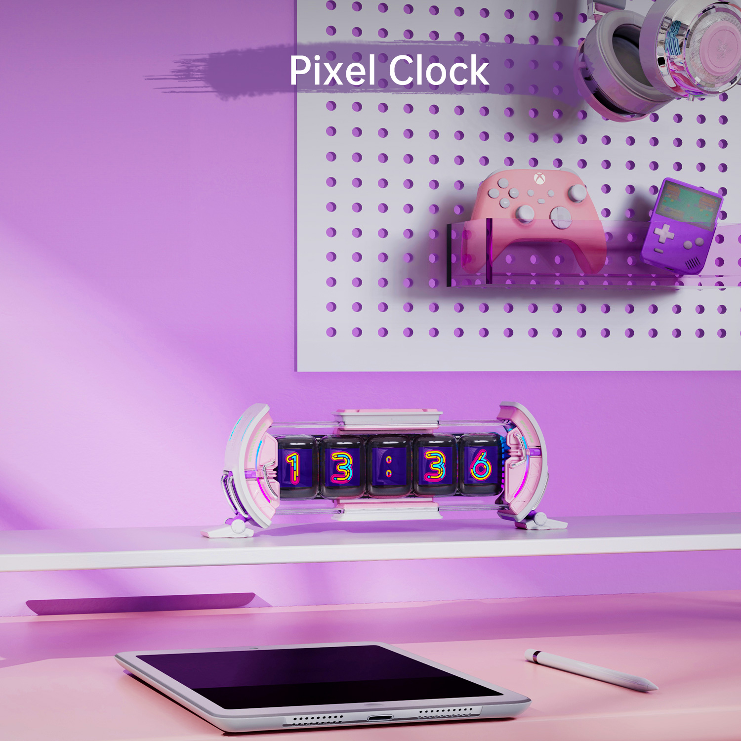 Divoom Times Gate Cute Gaming  - مراجعة Esports Gaming Monitor وسعره