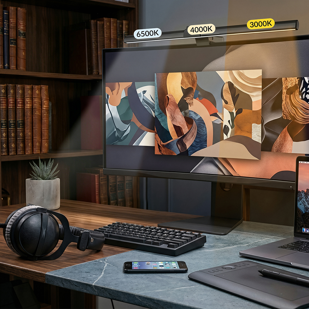 USB Powered LED Computer Scree - مراجعة Esports Gaming Desk وسعره