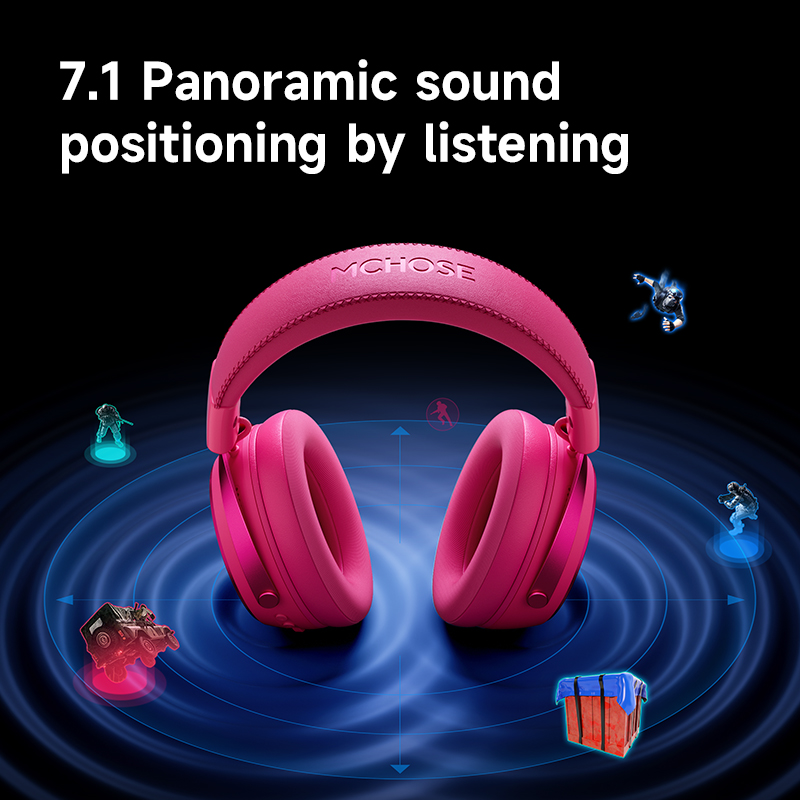 MCHOSE X9 Wireless Gaming Head - مراجعة Esports Gaming Headset وسعره