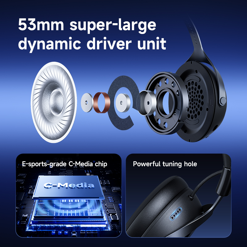 MCHOSE X9 Wireless Gaming Head - مراجعة Esports Gaming Headset وسعره
