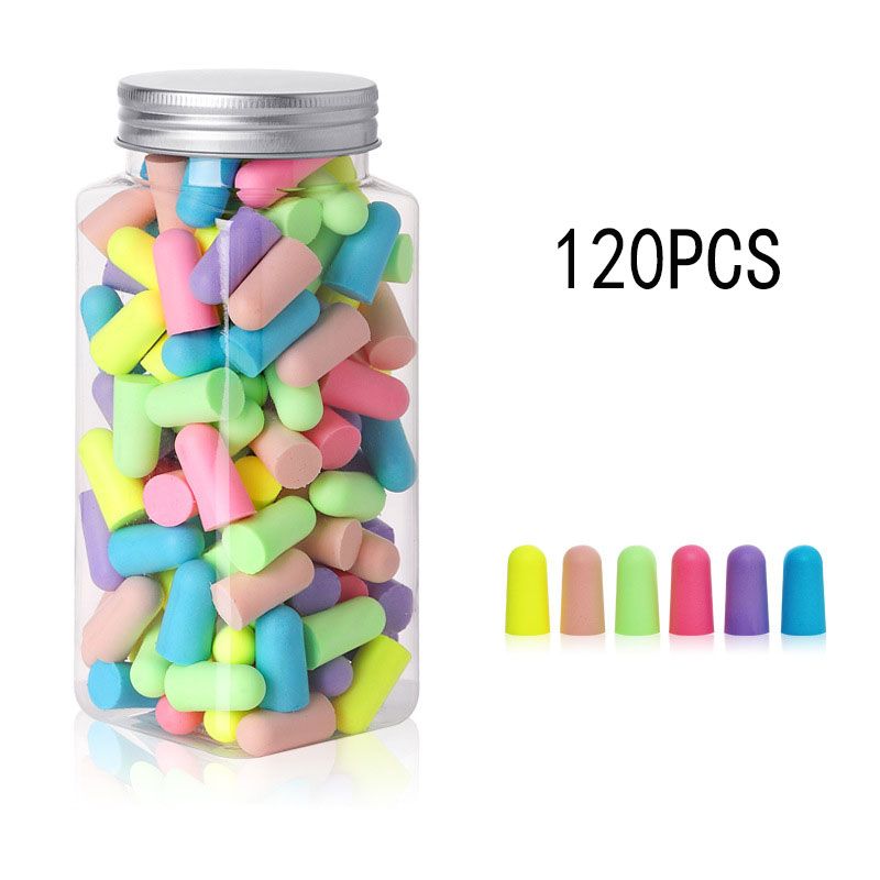 24/60/120PCS sleep earplug noi - مراجعة Sound Dampening Foam وسعره