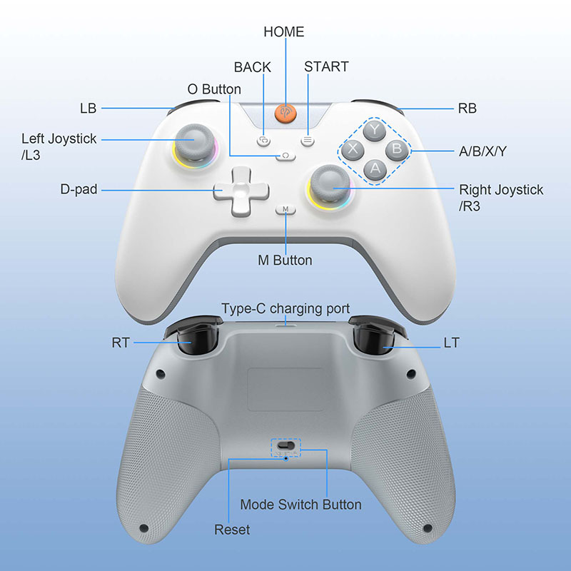 EasySMX X05 Wireless Gamepad B - مراجعة Esports Gaming Pc وسعره