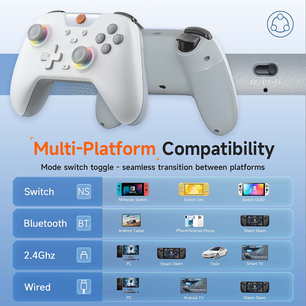 EasySMX X05 Wireless Gamepad B - مراجعة Esports Gaming Pc وسعره