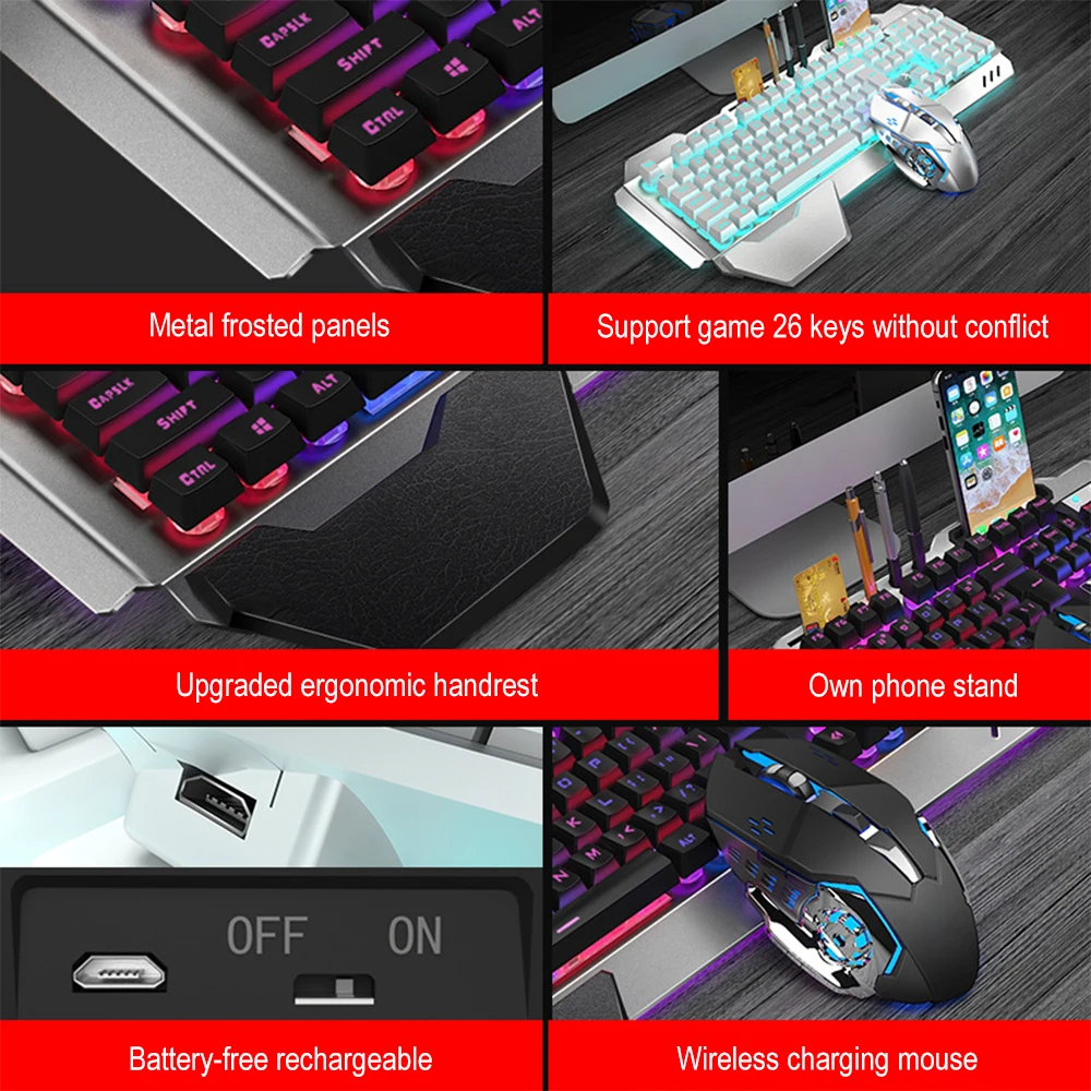 K680 Rechargeable 2.4G wireles - مراجعة Esports Gaming Mouse Wireless وسعره