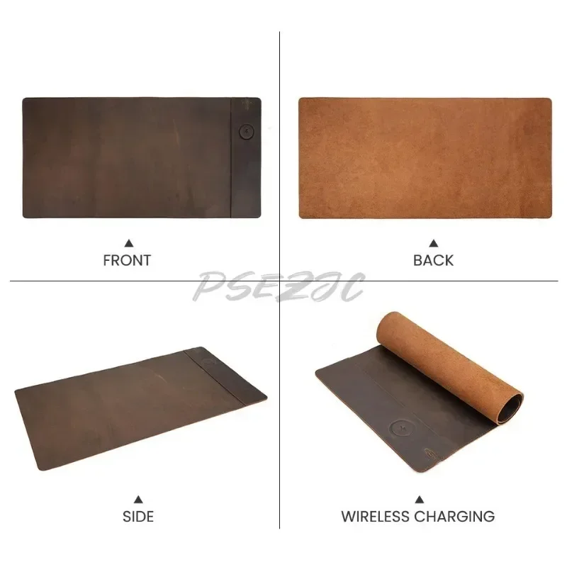 Vintage Cowhide Mouse Pad with - مراجعة Esports Gaming Desk وسعره