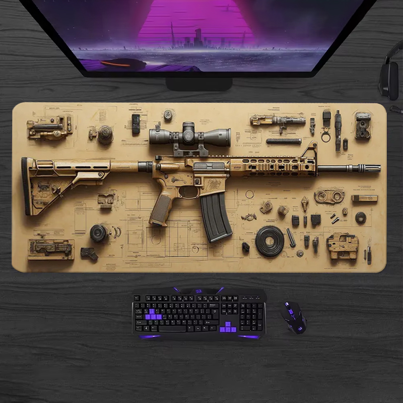 Parts Disassemble Soft Gaming  - مراجعة Esports Gaming Desk وسعره