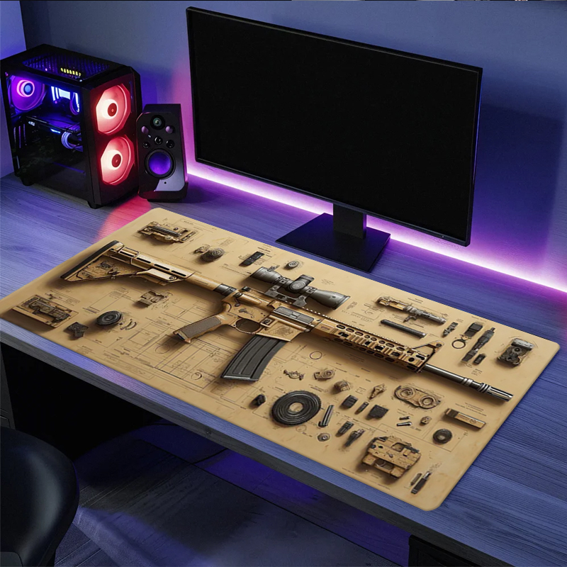 Parts Disassemble Soft Gaming  - مراجعة Esports Gaming Desk وسعره