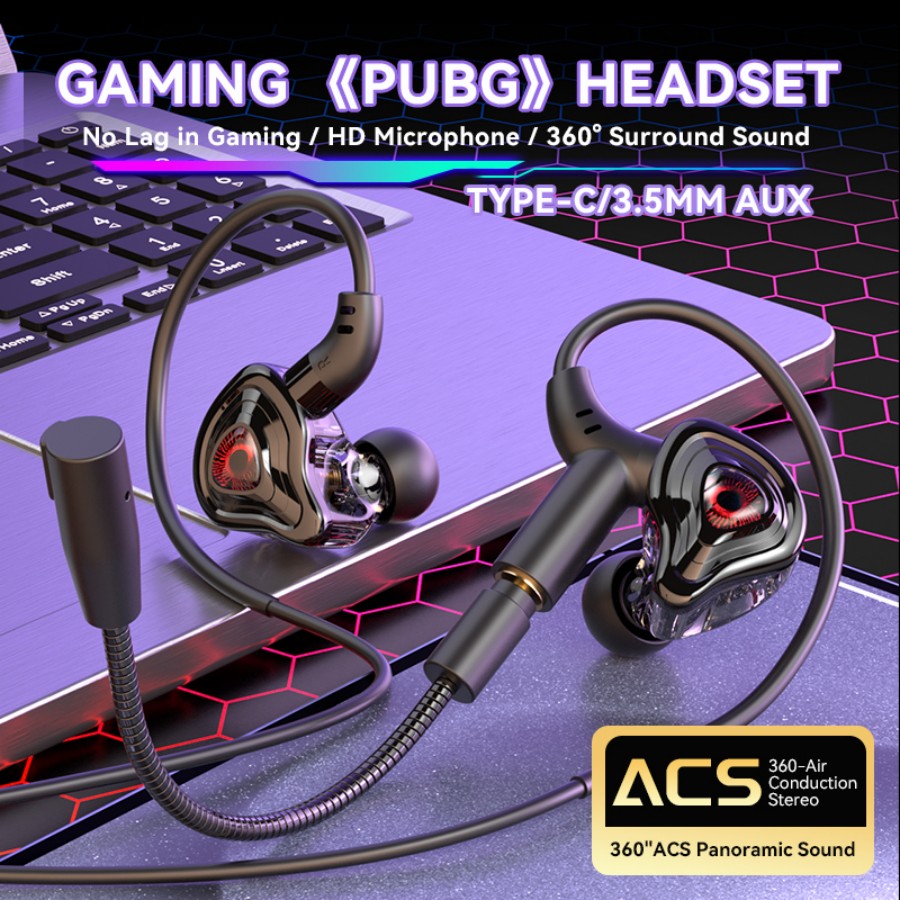 Esports Gaming Headset 360° Su - مراجعة Esports Gaming Monitor وسعره