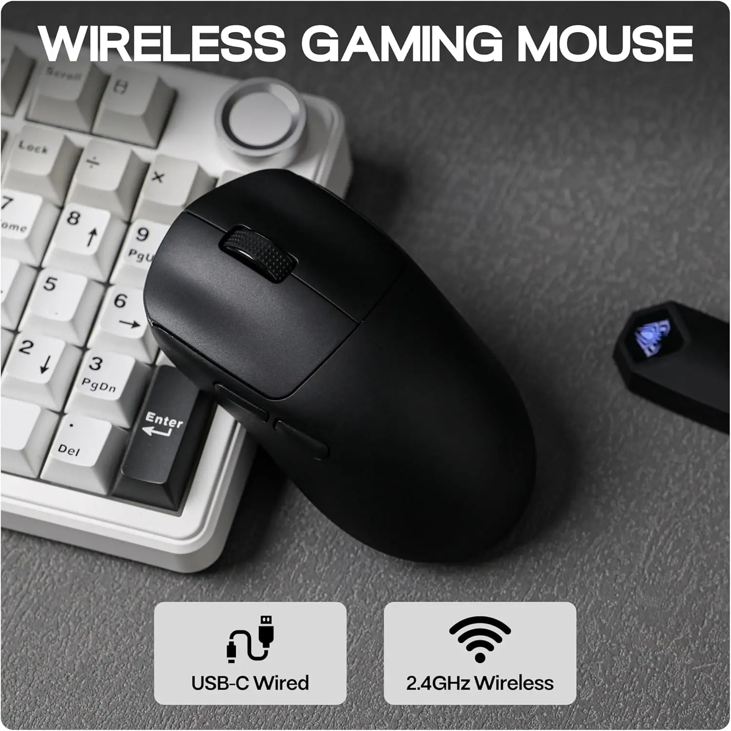 AULA SC800 Gaming Mouse USB-C  - مراجعة Esports Gaming Mouse Wireless وسعره