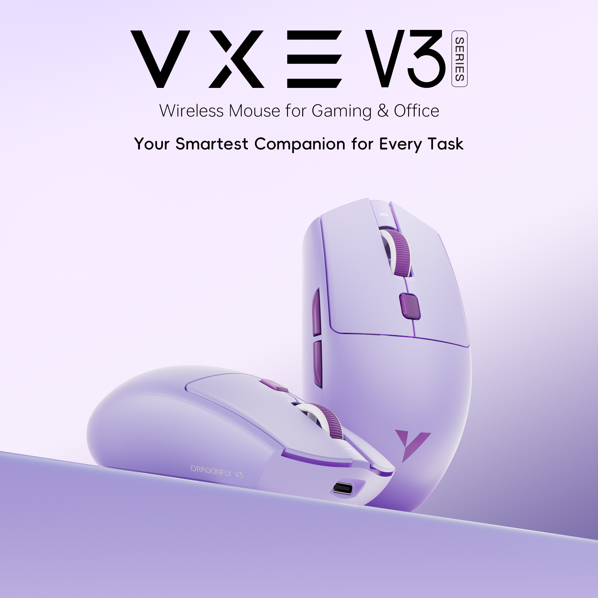 ATK VXE Dragonfly V3 PRO Bluet - مراجعة Esports Gaming Mouse Wireless وسعره