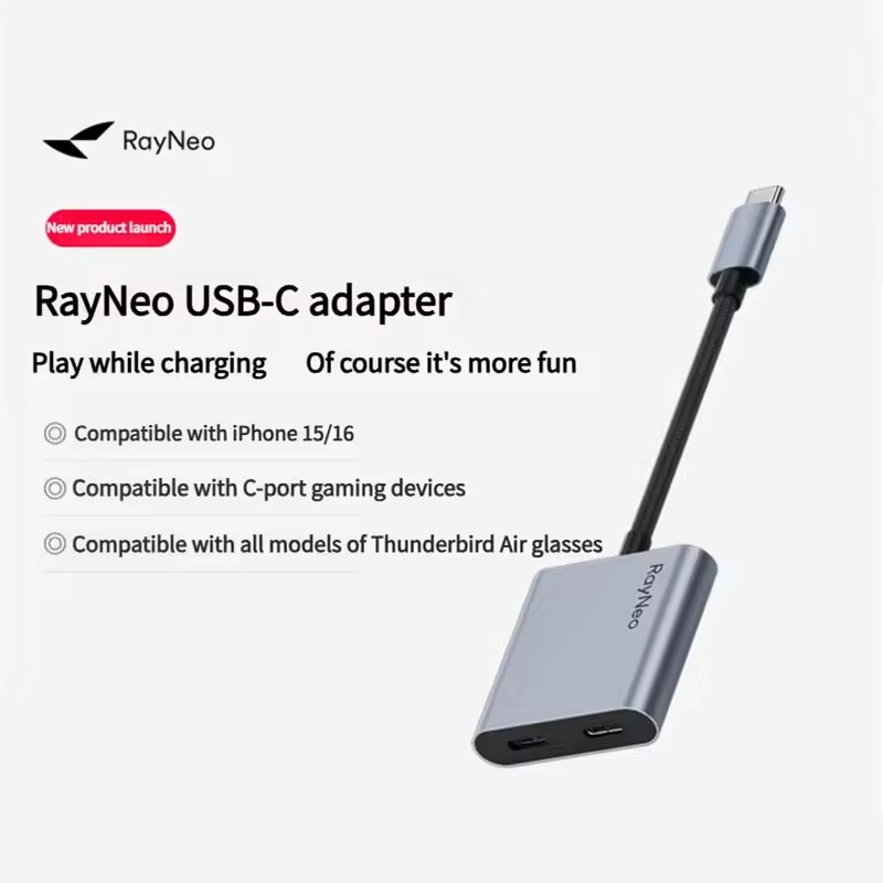 RayNeo Hub USB-C to Glasses Ch - مراجعة Esports Gaming Hub وسعره