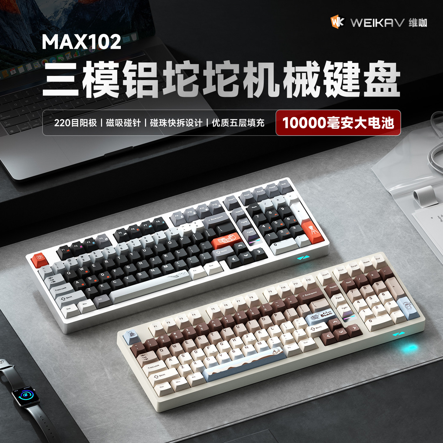 Weika Max102 Aluminum Case Wir - مراجعة Esports Gaming Pc وسعره