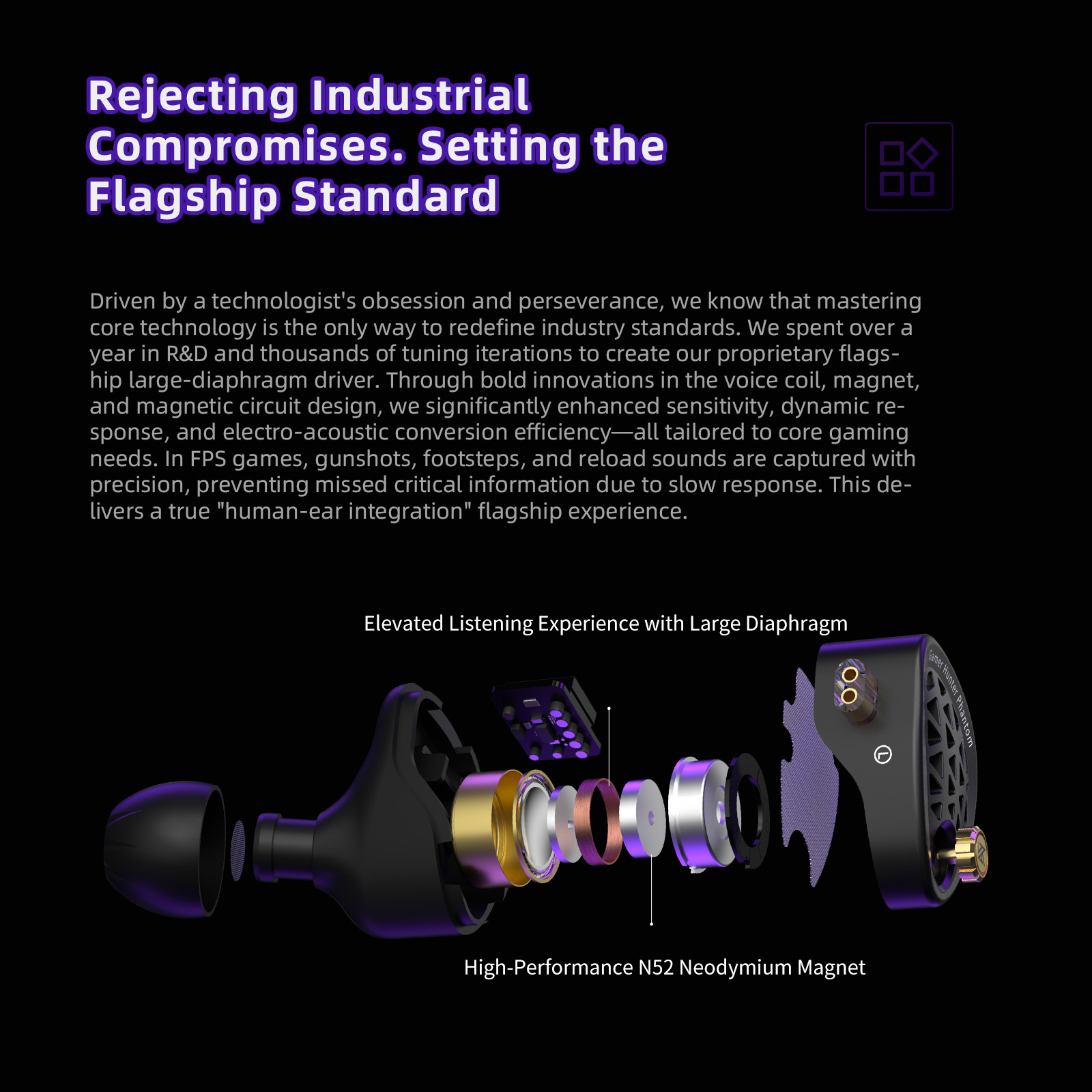 KZ Phantom HiFi Grade Flagship - مراجعة Esports Gaming Monitor وسعره
