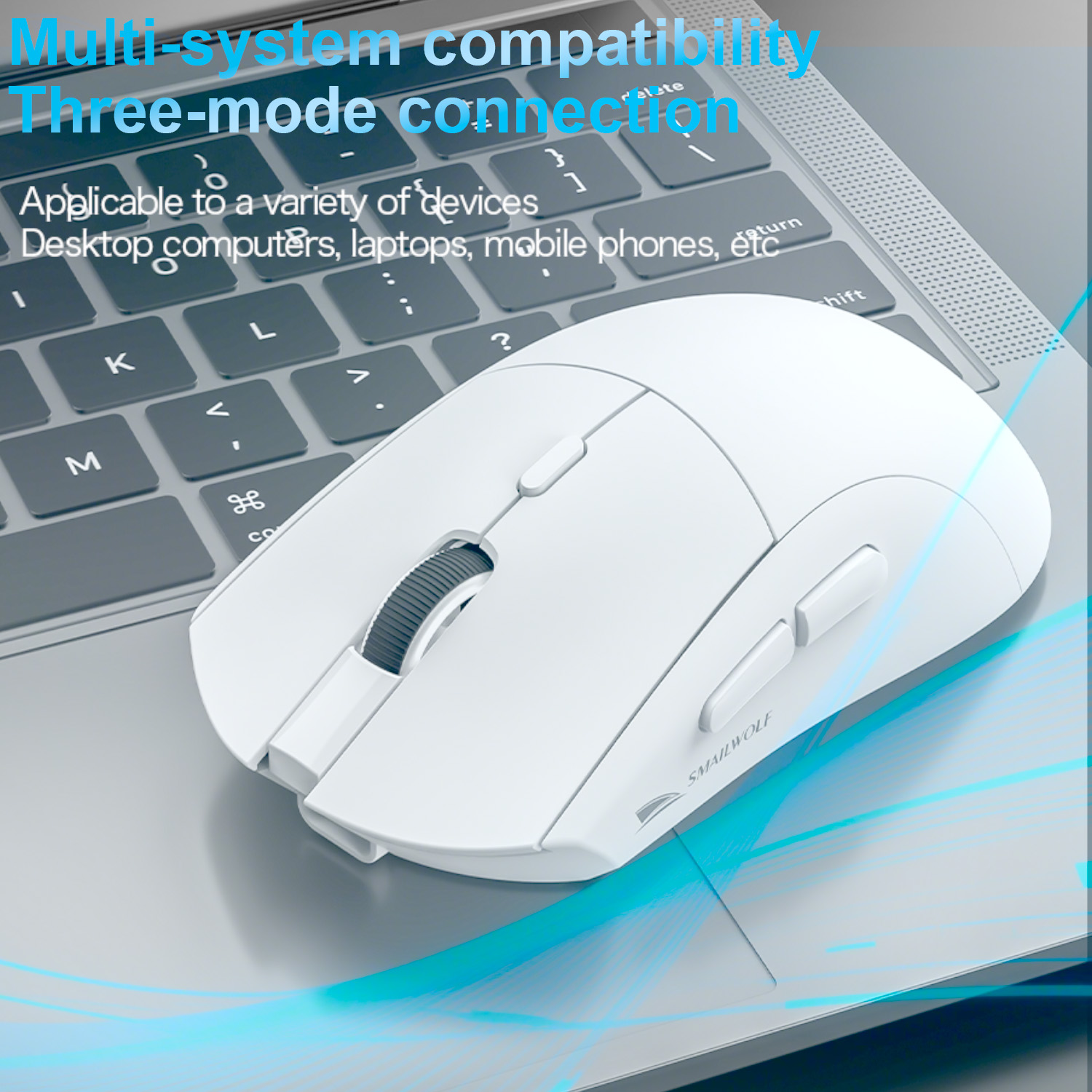 SMAILWOLF RS7 Bluetooth wirele - مراجعة Esports Gaming Mouse Wireless وسعره