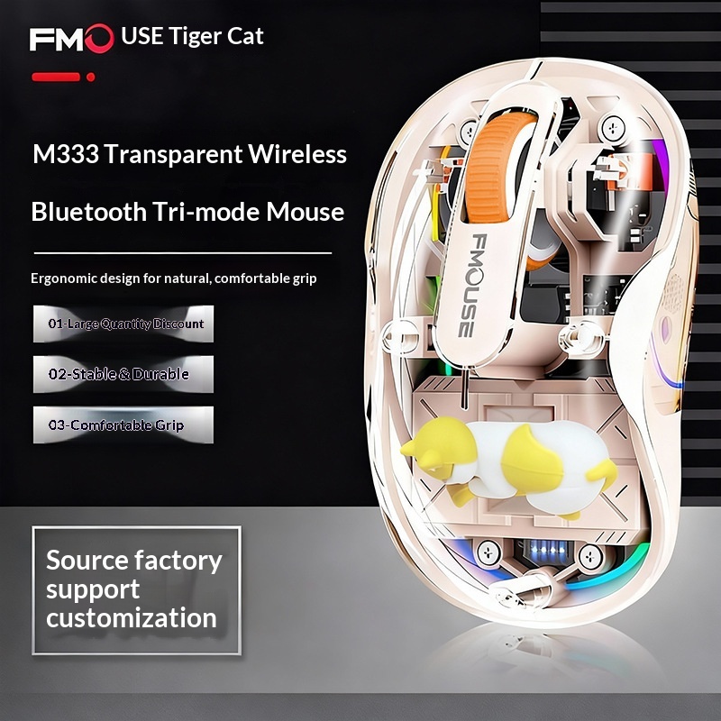 Model M333 Tri Mode Wireless B - مراجعة Esports Wireless Gaming Mouse وسعره