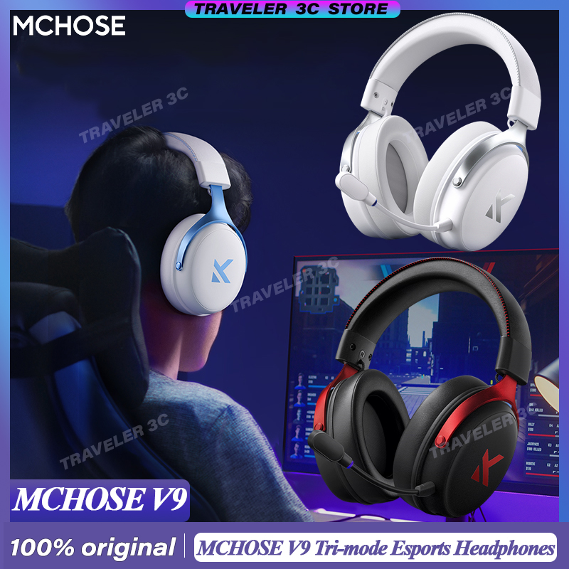 Original MCHOSE V9 Pro Customi - مراجعة Esports Gaming Headset وسعره