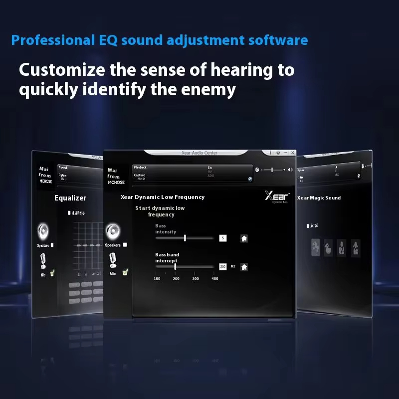 Original MCHOSE V9 Pro Customi - مراجعة Esports Gaming Headset وسعره