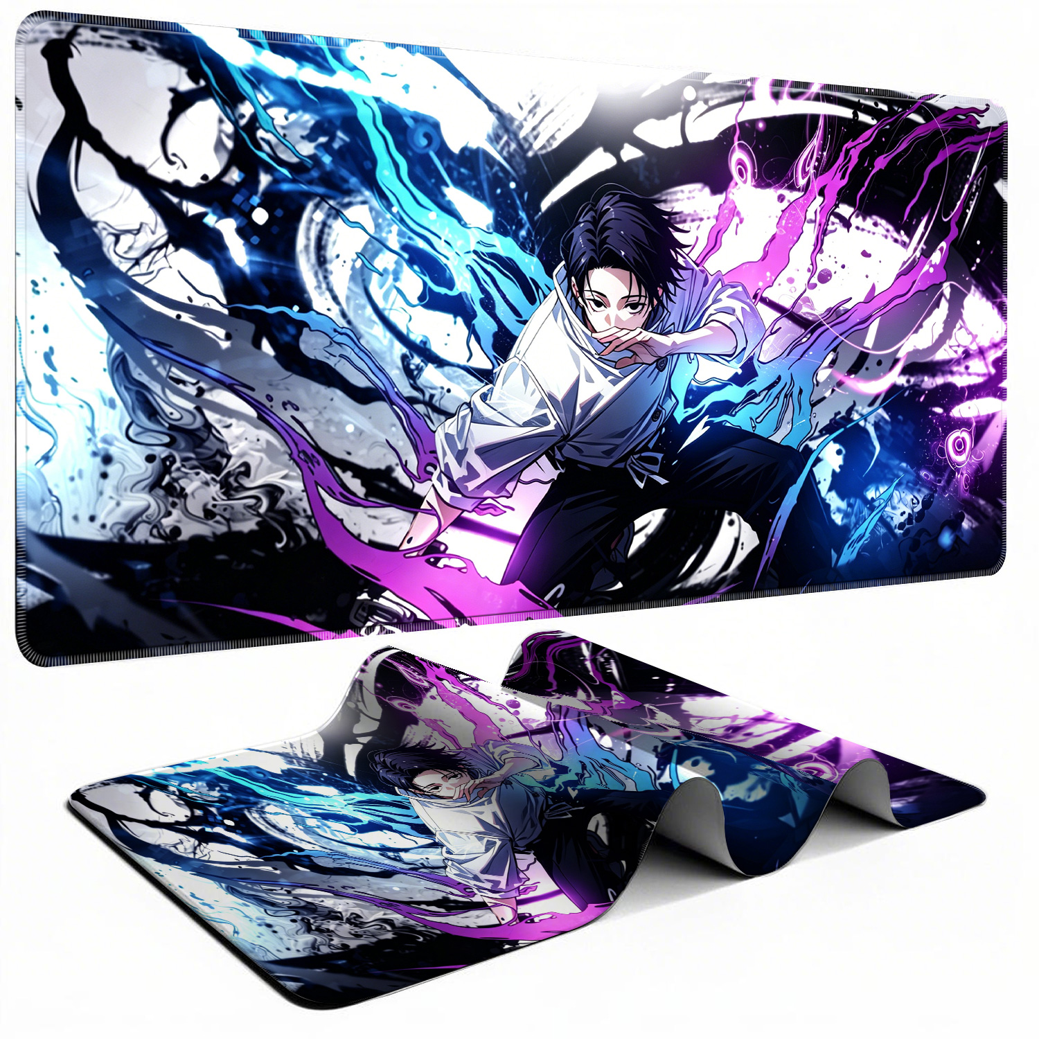 HD Anime Purple Mouse Pads Yut - مراجعة Esports Gaming Desk وسعره
