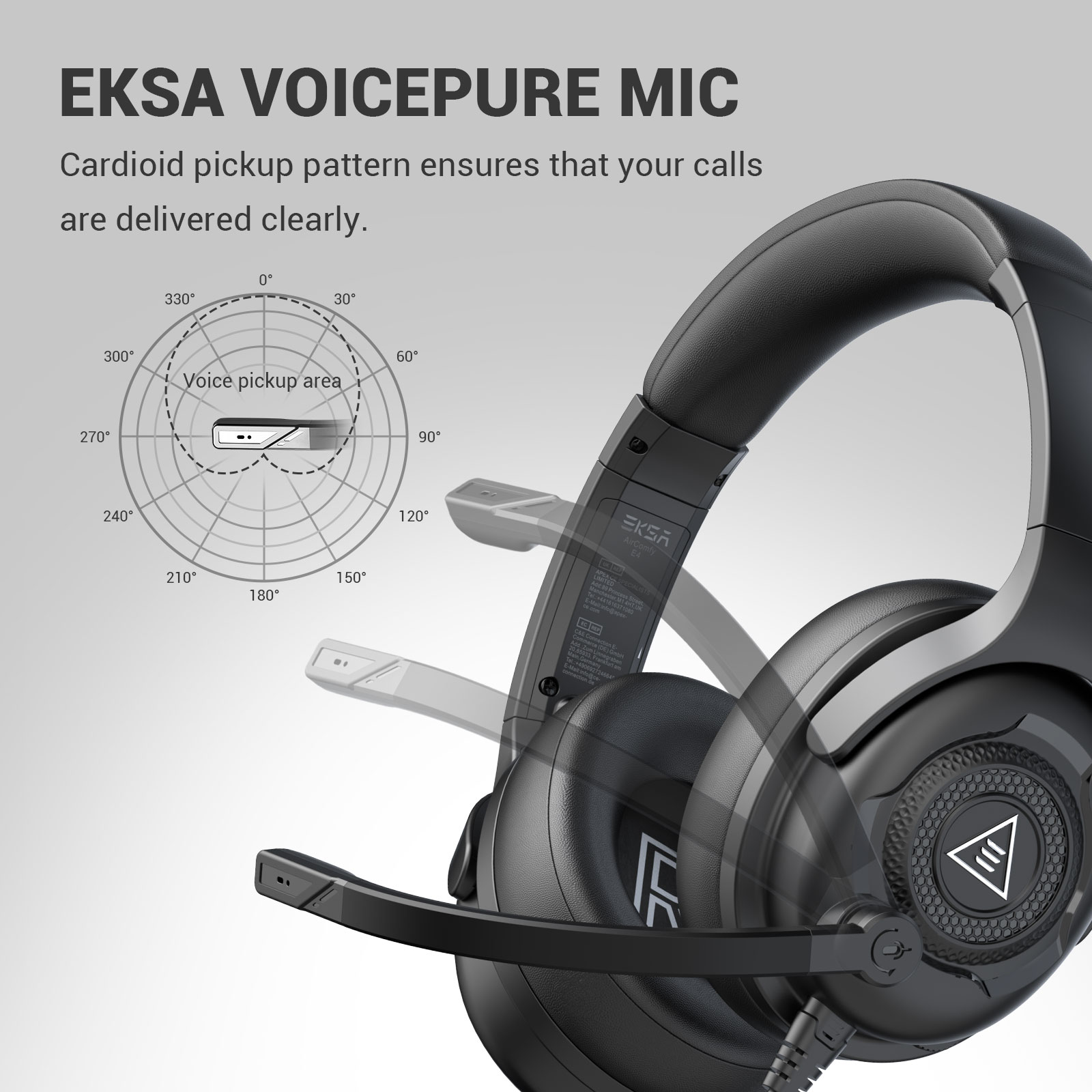 EKSA E4 Wired Headset Gamer 3. - مراجعة Esports Gaming Monitor وسعره