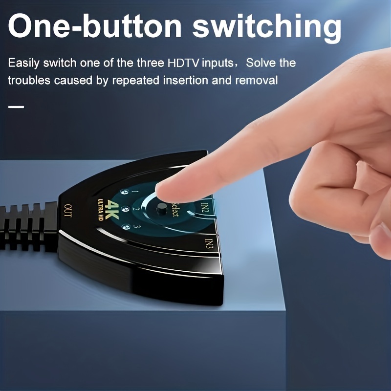 4K*2K 3 Port HDTV-compatible S - مراجعة Esports Gaming Hub وسعره