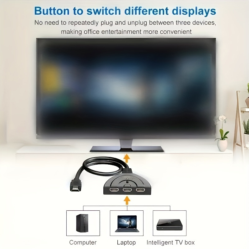 4K*2K 3 Port HDTV-compatible S - مراجعة Esports Gaming Hub وسعره
