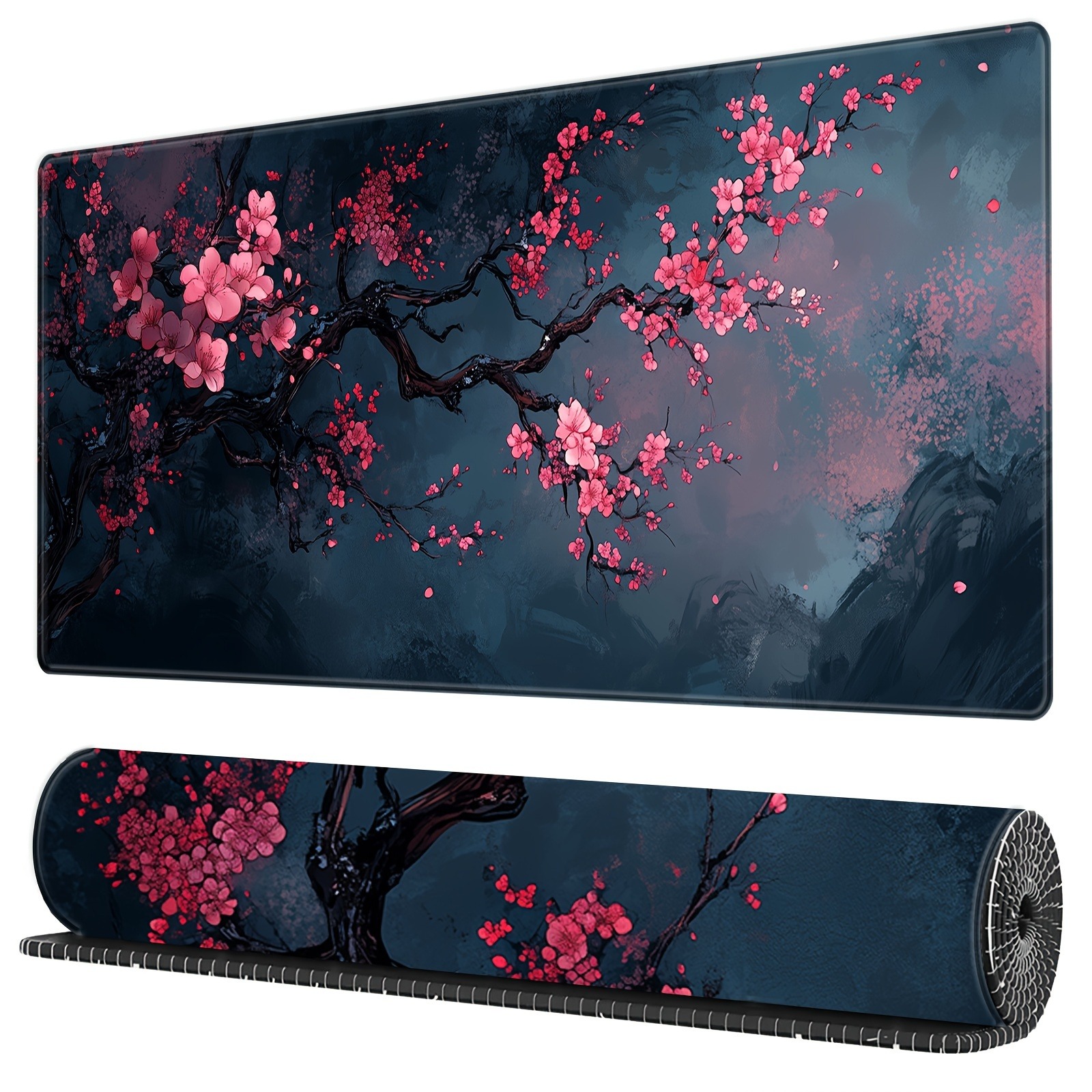 Night Cherry Blossom gaming mo - مراجعة Esports Gaming Desk وسعره
