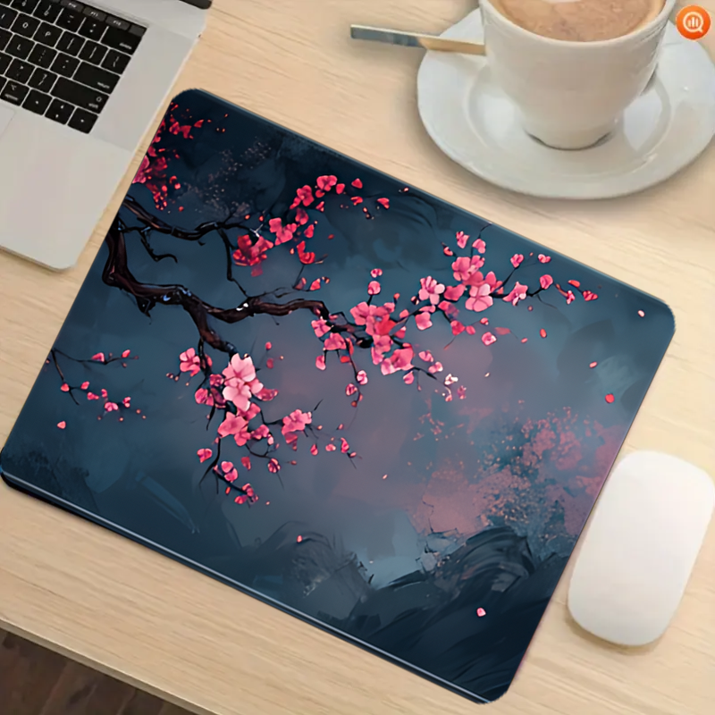 Night Cherry Blossom gaming mo - مراجعة Esports Gaming Desk وسعره