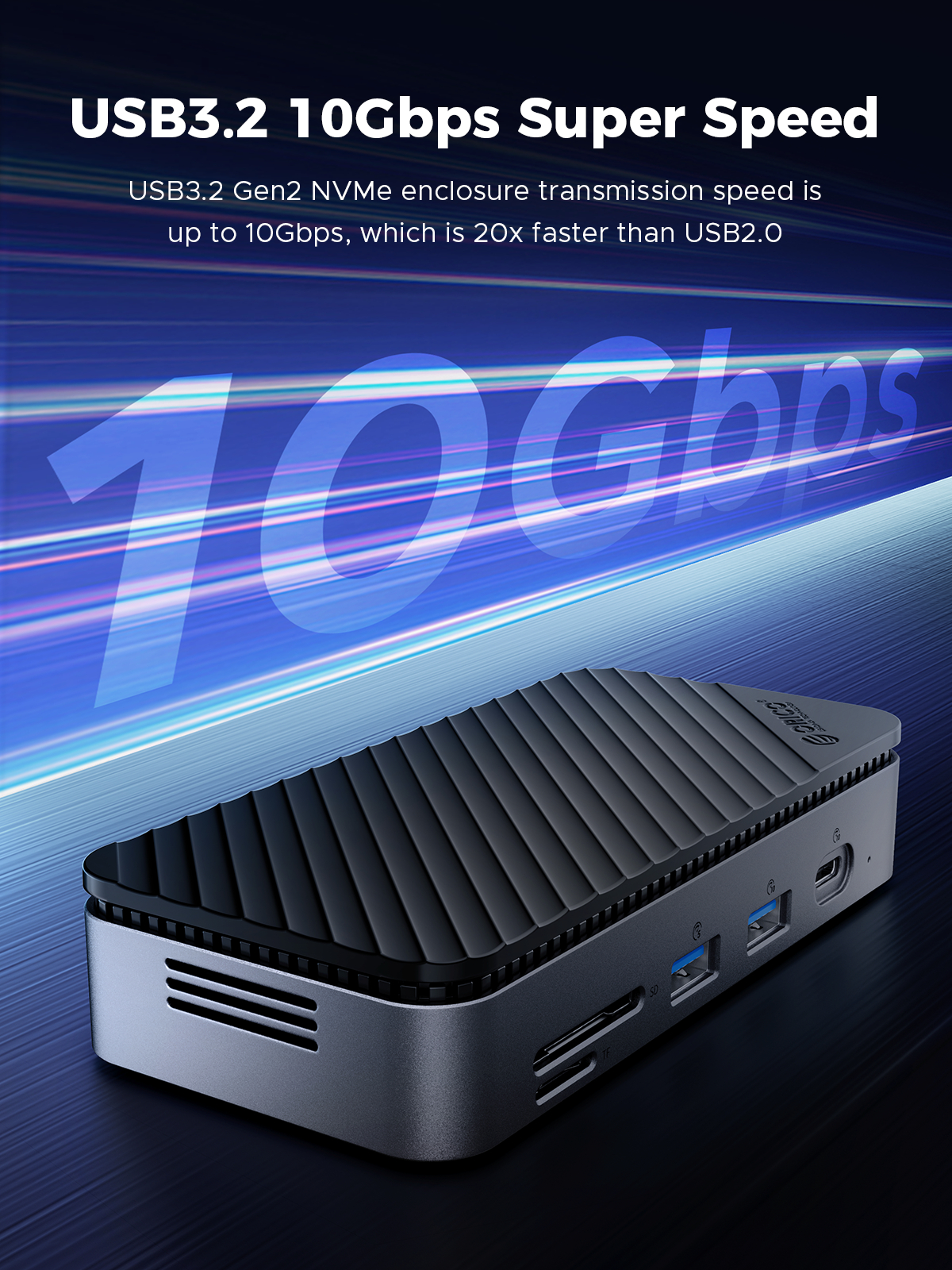 ORICO USB C Display Hub 10Gbps - مراجعة Esports Gaming Hub وسعره