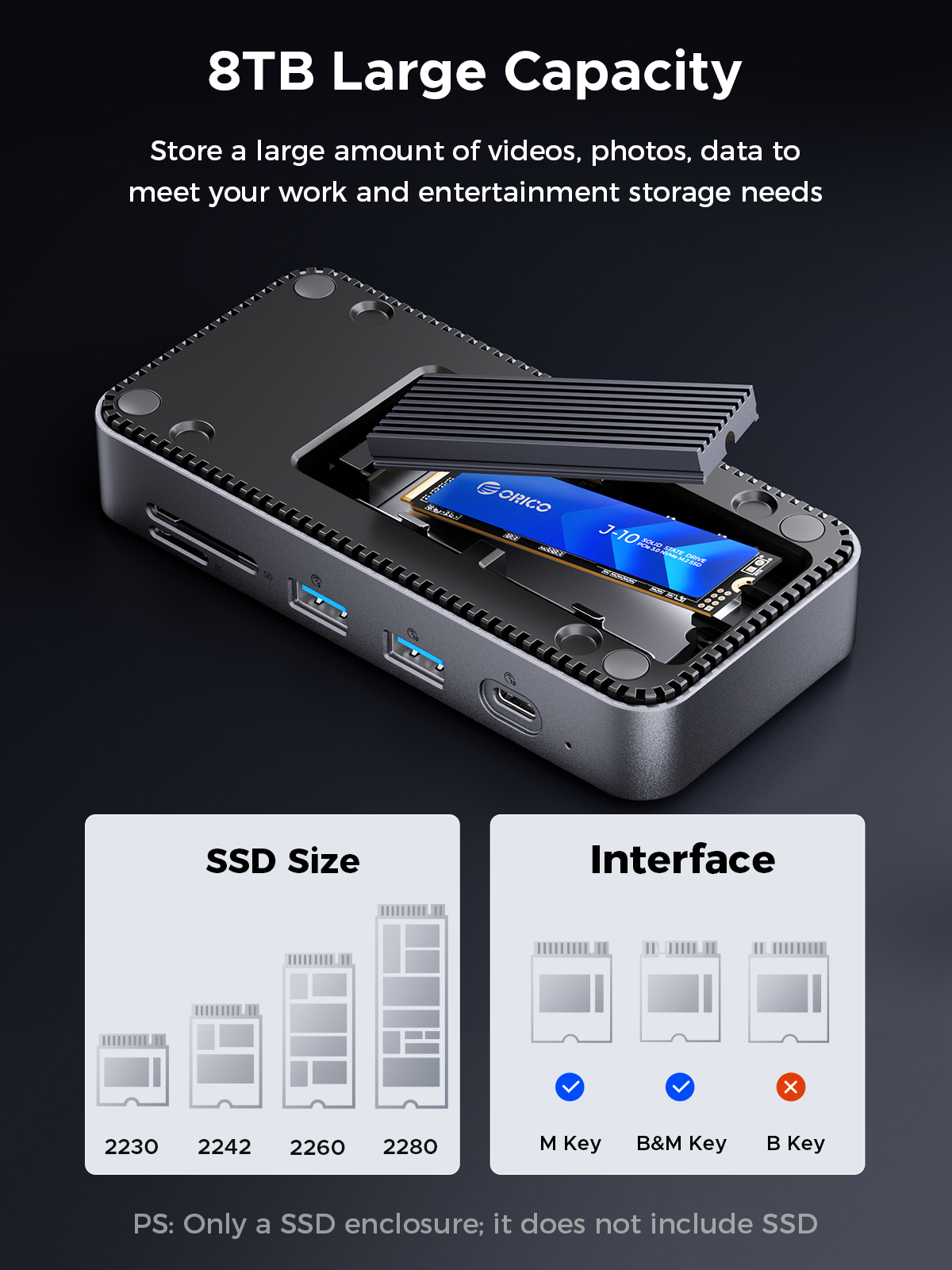 ORICO USB C Display Hub 10Gbps - مراجعة Esports Gaming Hub وسعره