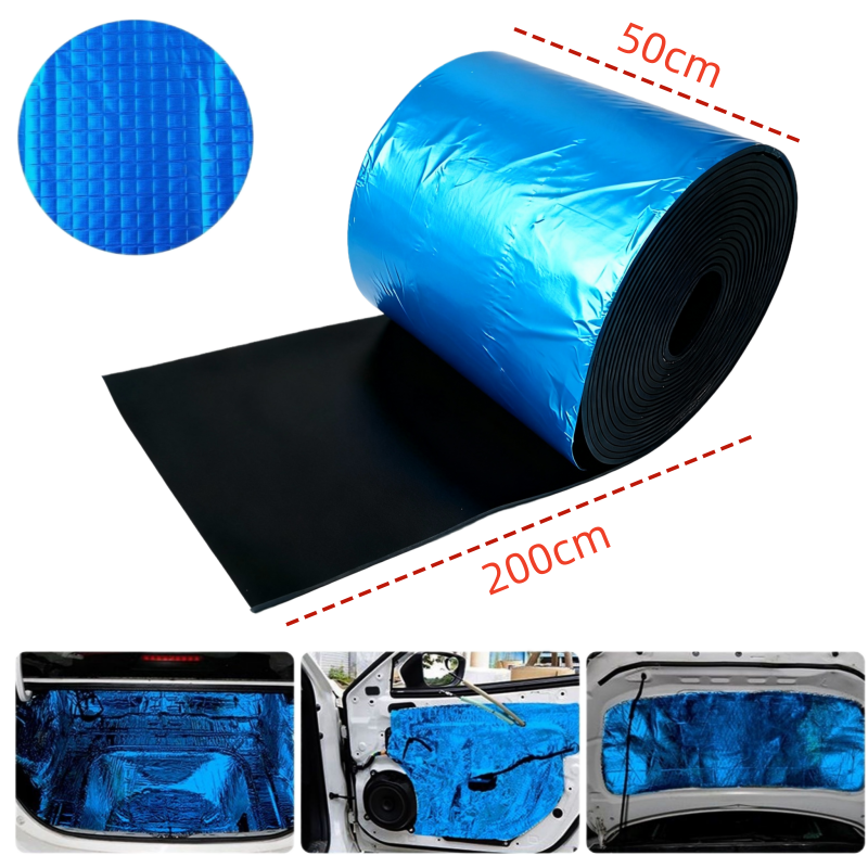 1PCS 200cmx50cmx5mmThick Noise - مراجعة Sound Dampening Foam وسعره
