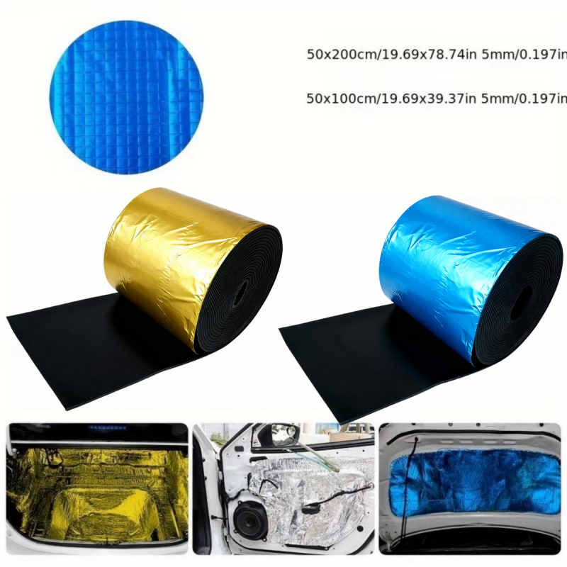 1PCS 200cmx50cmx5mmThick Noise - مراجعة Sound Dampening Foam وسعره