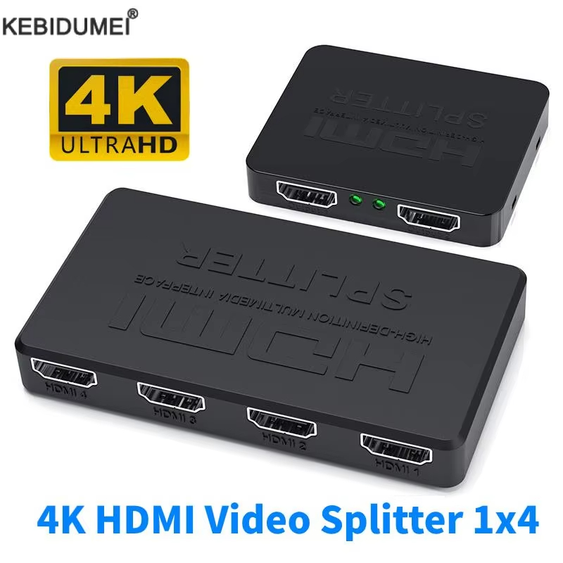 1 in 4 Out HDMI Splitter HD 4K - مراجعة Esports Gaming Hub وسعره