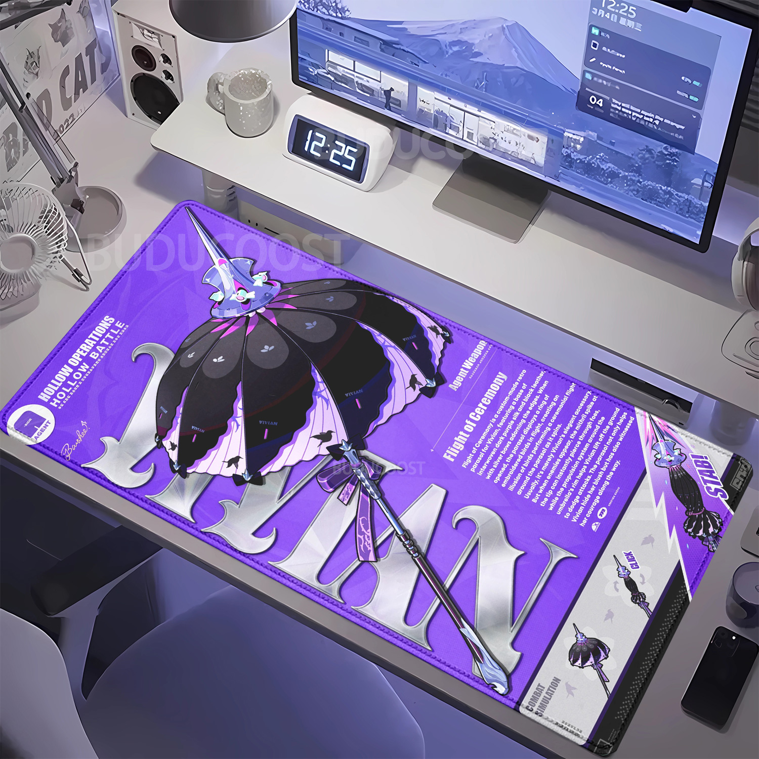 Mouse Pad HD Printing Zenless  - مراجعة Esports Gaming Zone وسعره