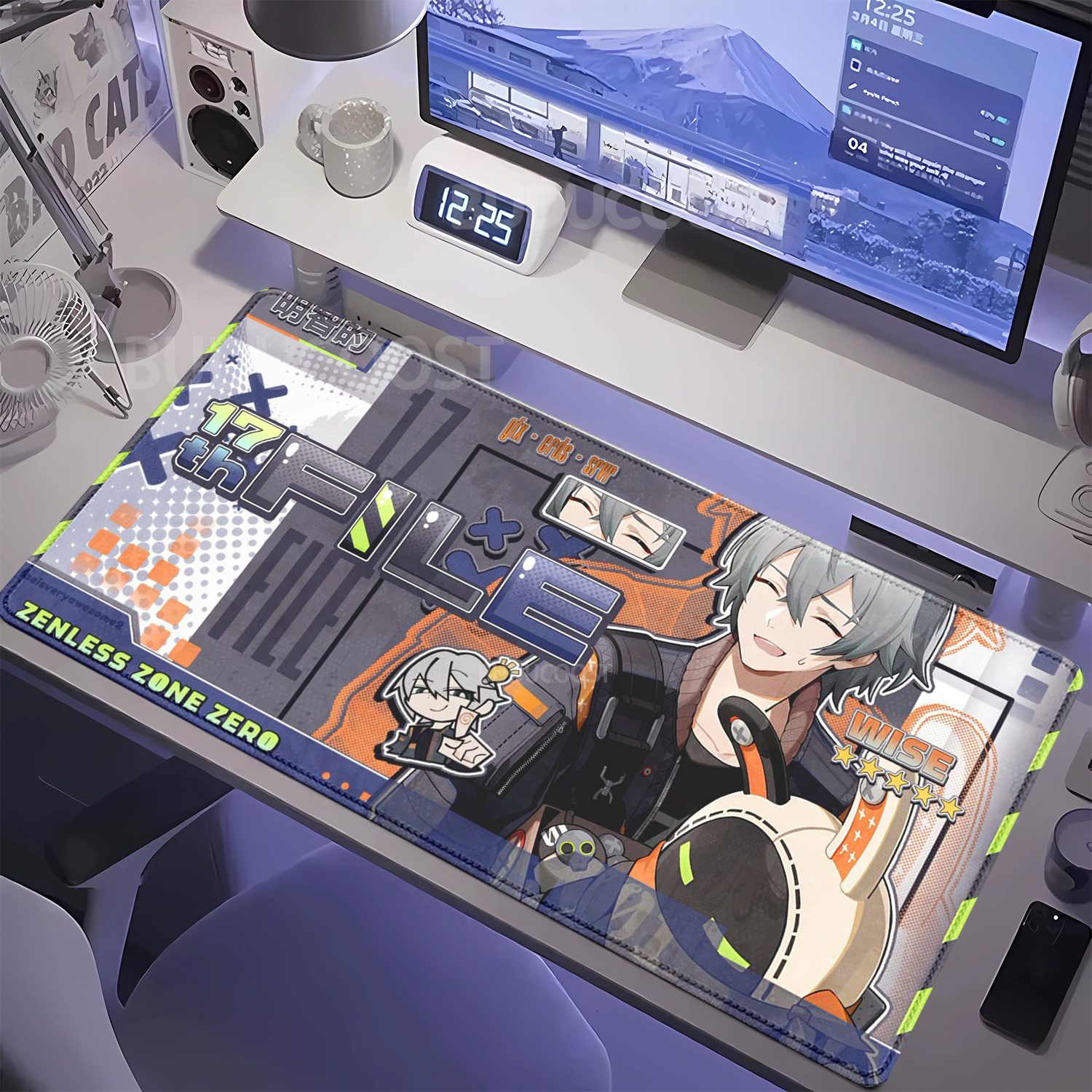 Mouse Pad HD Printing Zenless  - مراجعة Esports Gaming Zone وسعره