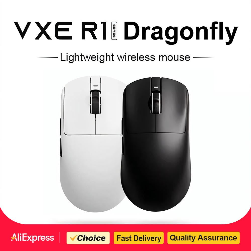 ATK VXE Dragonfly R1 Pro MAX E - مراجعة Esports Gaming Mouse Wireless وسعره