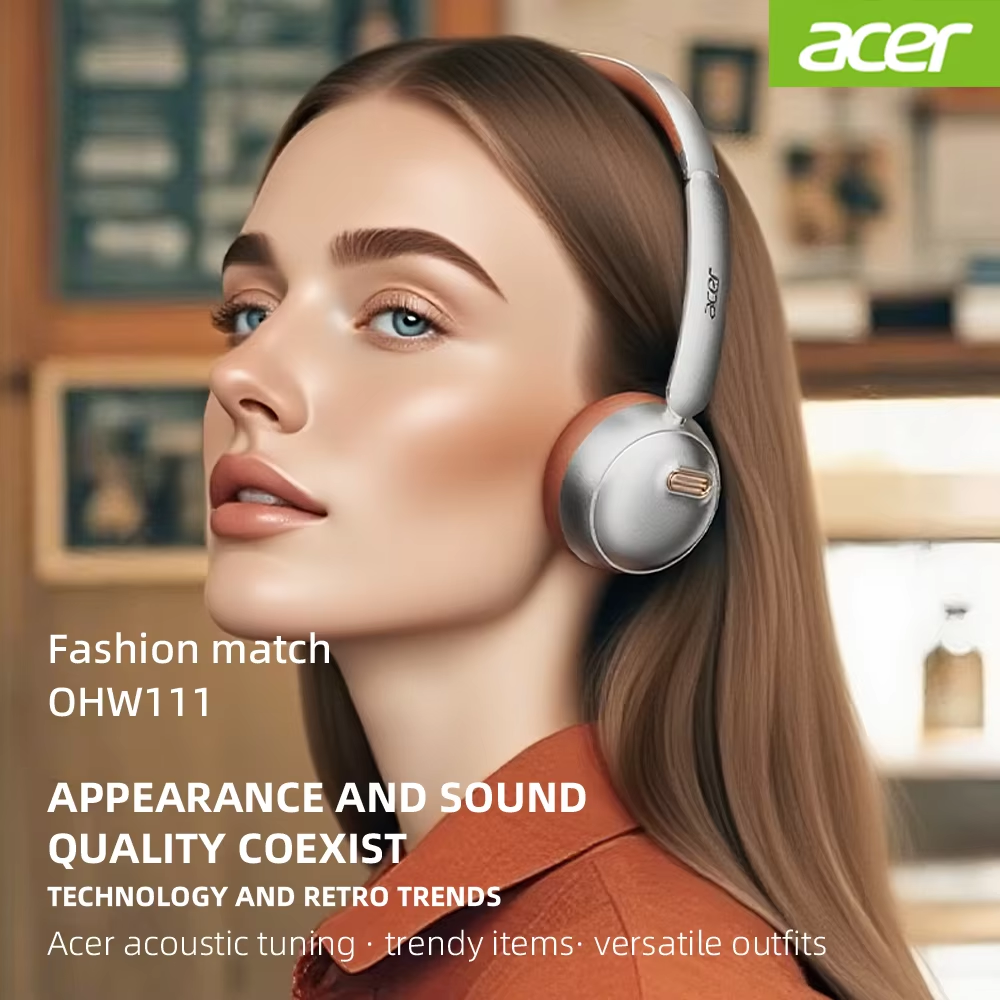 Acer OHW111 Bluetooth Headphon - مراجعة Esports Gaming Monitor وسعره