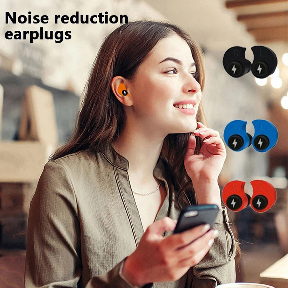 Sleep Silicone Ear Plugs Black - مراجعة Sound Dampening Foam وسعره