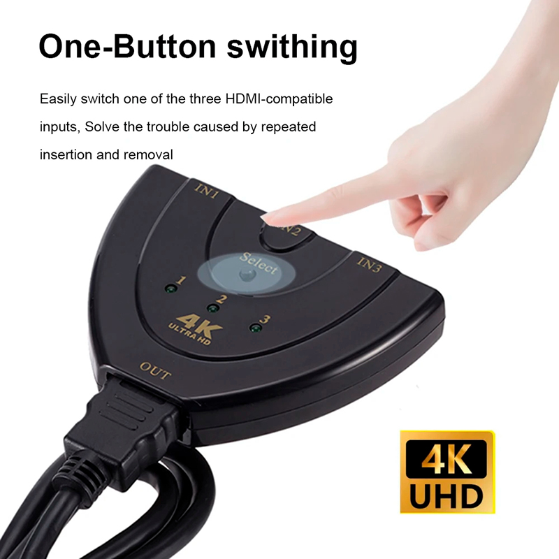 HDMI-compatible Switch KVM Spl - مراجعة Esports Gaming Hub وسعره