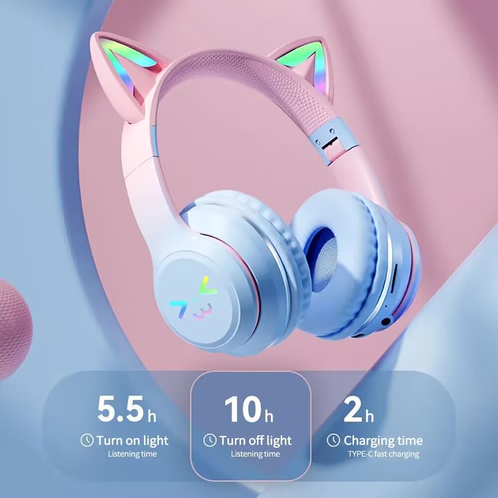 RGB Glow Earphones Wireless Ea - مراجعة Esports Gaming Monitor وسعره