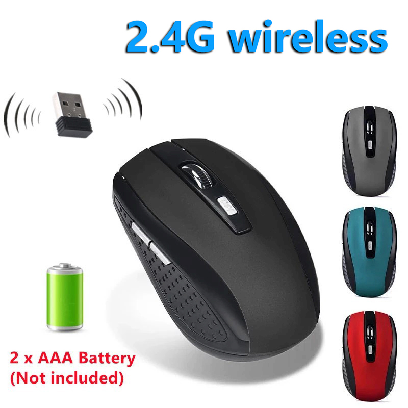 2.4G Wireless Mouse Portable E - مراجعة Esports Wireless Gaming Mouse وسعره