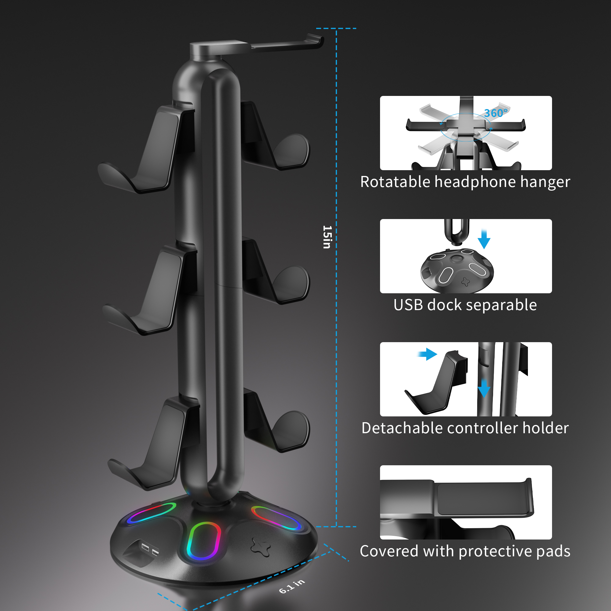Universal Game Accessories wit - مراجعة Esports Gaming Hub وسعره
