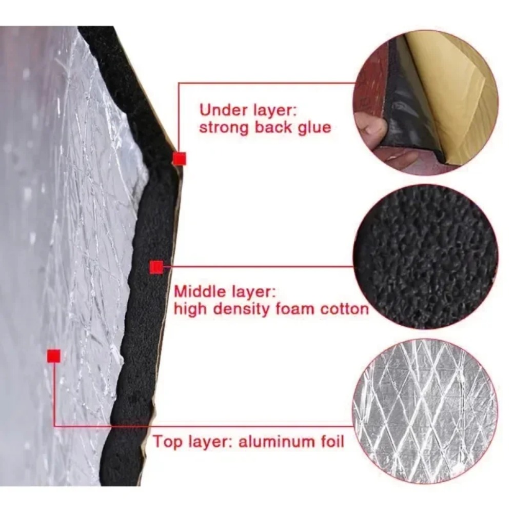 Extra Thick 20mm Car Sound Dea - مراجعة Sound Dampening Foam وسعره