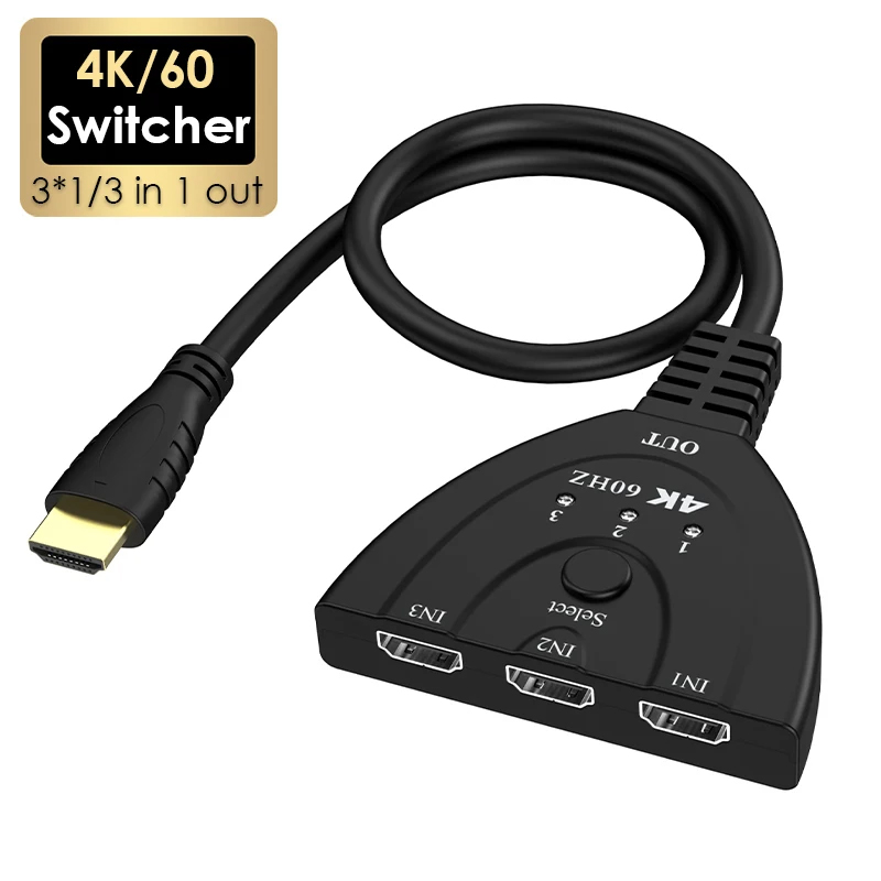 4K 60Hz 3D Mini 3 Port HD Swit - مراجعة Esports Gaming Hub وسعره