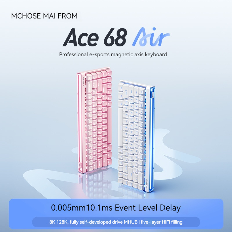 Mchose Ace68 Air Magnetic Axis - مراجعة Esports Gaming Pc وسعره